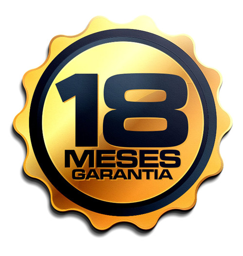 Garantia de 18 meses